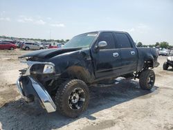 Ford salvage cars for sale: 2001 Ford F150 Supercrew