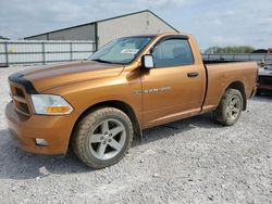 Dodge Vehiculos salvage en venta: 2012 Dodge RAM 1500 ST