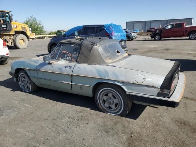 1983 Alfa Romeo Veloce 2000 Spider