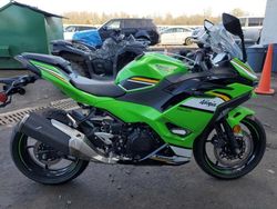 Kawasaki Ninja 500 Vehiculos salvage en venta: 2025 Kawasaki EX500 A