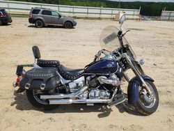 Salvage motorcycles for sale at Chatham, VA auction: 2002 Yamaha XVS65 Base