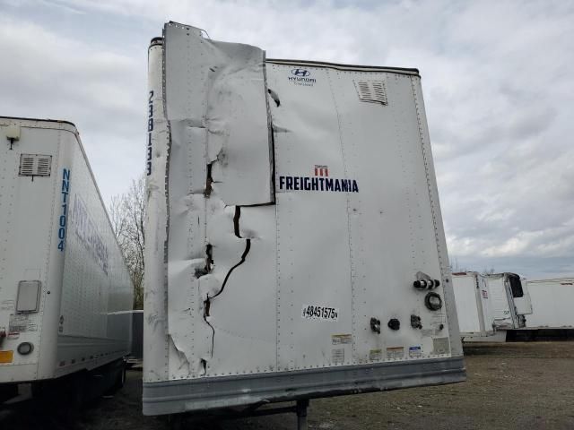 2023 Hyundai Translead VC2530152-AJS DRY Van Trailer