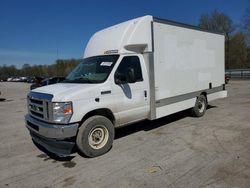 Salvage trucks for sale at Ellwood City, PA auction: 2021 Ford Econoline E350 Super Duty Cutaway Van