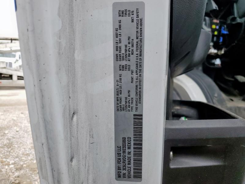 2021 Dodge RAM Promaster 2500 2500 High