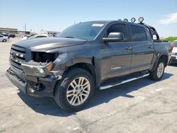 Salvage trucks for sale at Grand Prairie, TX auction: 2013 Toyota Tundra Crewmax SR5