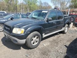Ford Explorer salvage cars for sale: 2001 Ford Explorer Sport Trac