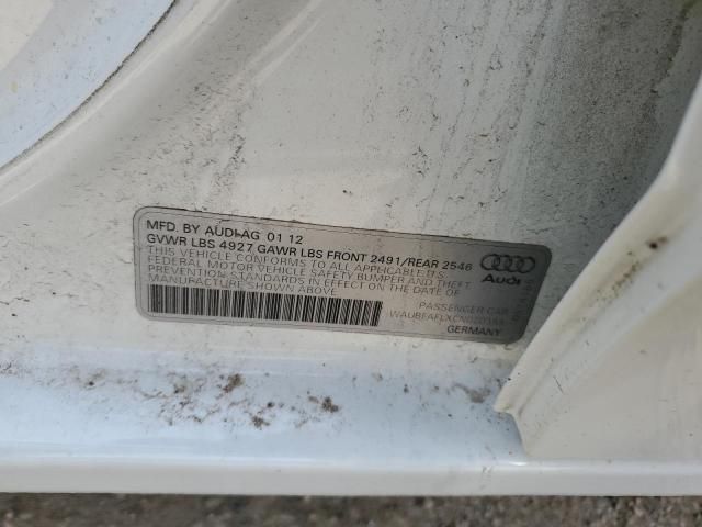 2012 Audi A4 Premium