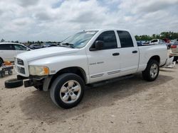 Salvage trucks for sale at Houston, TX auction: 2004 Dodge RAM 1500 ST
