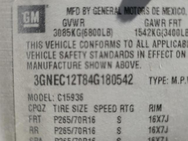 2004 Chevrolet Avalanche C1500