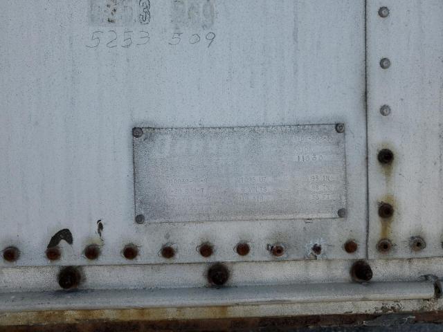 1999 Dorsey DRY Van Trailer