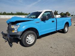 Salvage trucks for sale at Fresno, CA auction: 2017 Ford F150