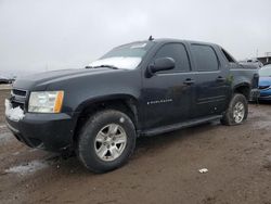 Salvage trucks for sale at Brighton, CO auction: 2007 Chevrolet Avalanche K1500