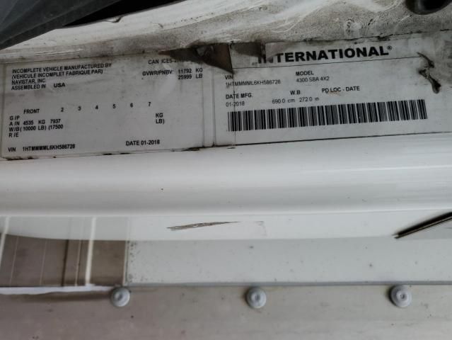 2019 International 4000 4300