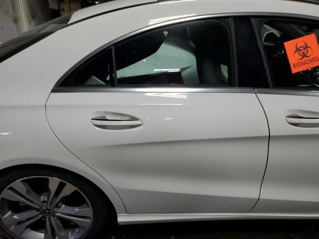 2018 Mercedes-Benz CLA 250 4matic