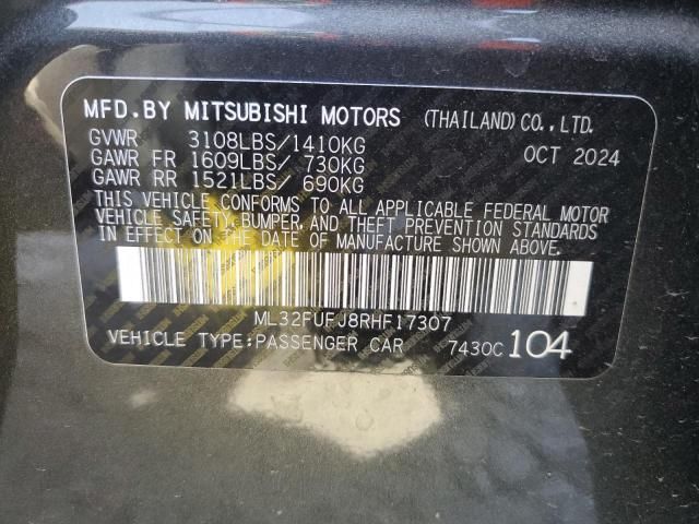 2024 Mitsubishi Mirage G4 ES