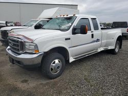 Salvage trucks for sale at West Mifflin, PA auction: 2004 Ford F350 Super Duty