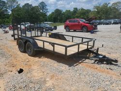Salvage cars for sale from Copart Eight Mile, AL: 2024 Unknown 2024 BYE-RITE Trailers 6.6X14TDM Utility Trailer