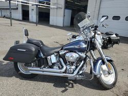 Salvage Motorcycles with No Bids Yet For Sale at auction: 2003 Harley-Davidson Flstf