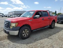 Salvage trucks for sale at San Diego, CA auction: 2010 Ford F150 Supercrew