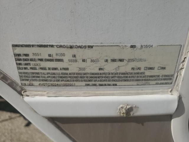 2004 Crossroads Travel Trailer