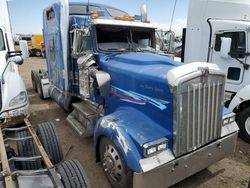 Salvage trucks for sale at Brighton, CO auction: 2006 Kenworth W900 Semi Truck