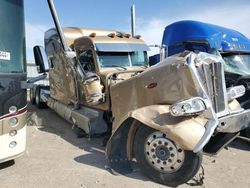 Salvage trucks for sale at Eldridge, IA auction: 2024 Peterbilt 389 Semi Truck
