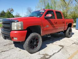 Salvage trucks for sale at Rogersville, MO auction: 2007 Chevrolet Silverado K1500 Crew Cab