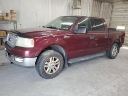Salvage trucks for sale at York Haven, PA auction: 2004 Ford F150 Supercrew