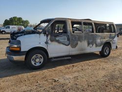 Salvage trucks for sale at Tanner, AL auction: 2019 Chevrolet Express G3500 LT