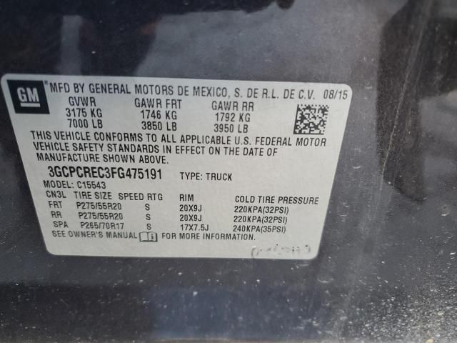 2015 Chevrolet Silverado C1500 LT