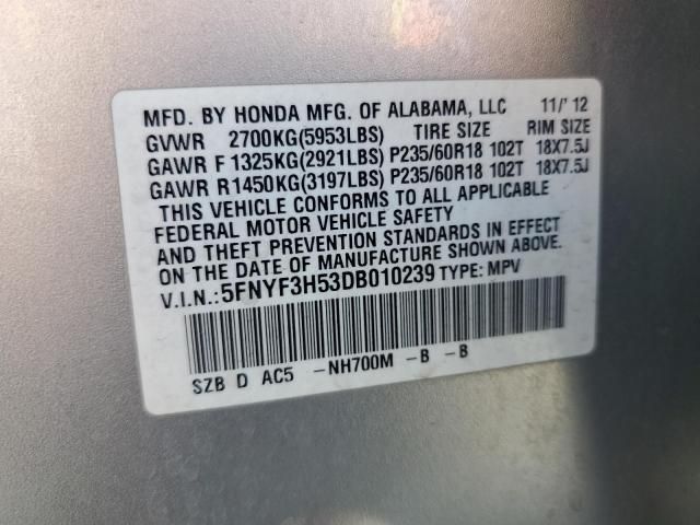 2013 Honda Pilot EXL