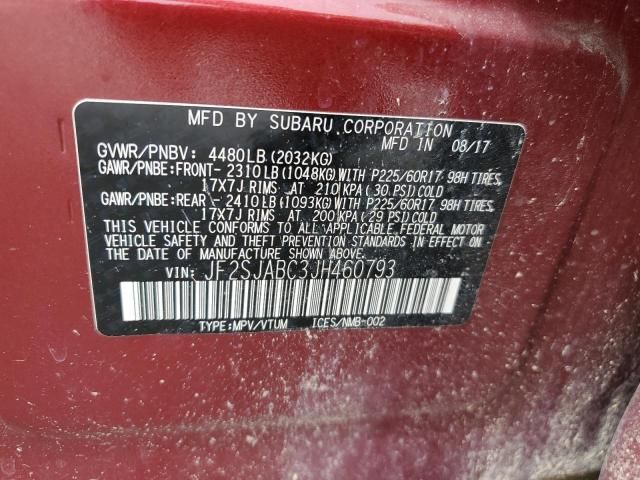 2018 Subaru Forester 2.5I