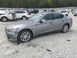 Salvage cars for sale from Copart Gainesville, GA: 2014 Infiniti Q50 Base