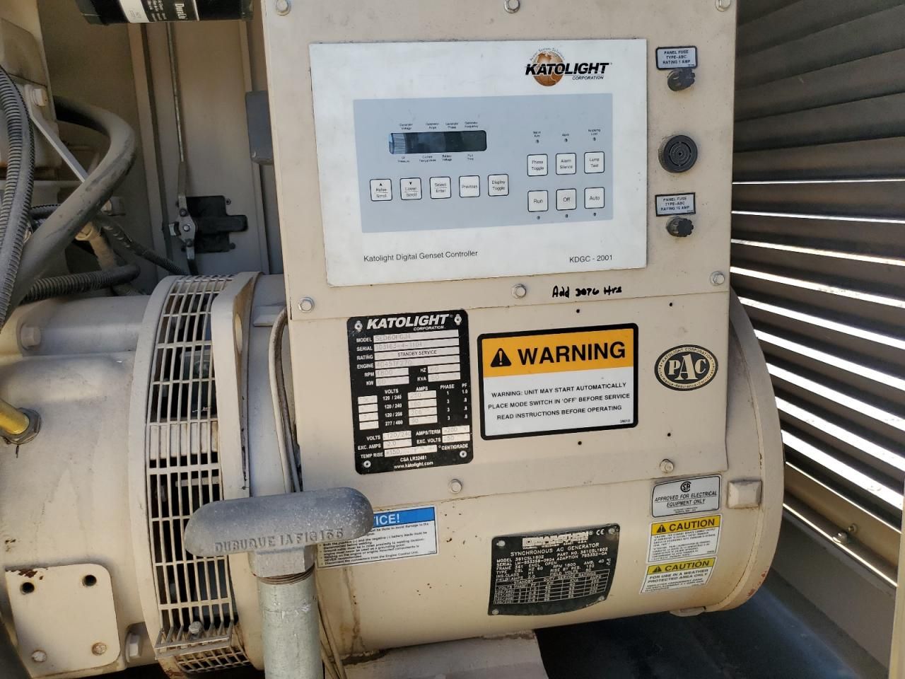 2004 Urwi 2004 Katolight 60KW Generation