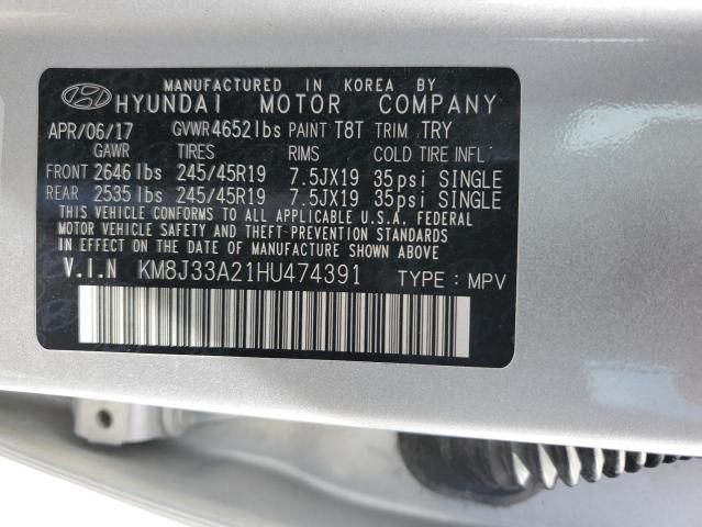 2017 Hyundai Tucson Limited