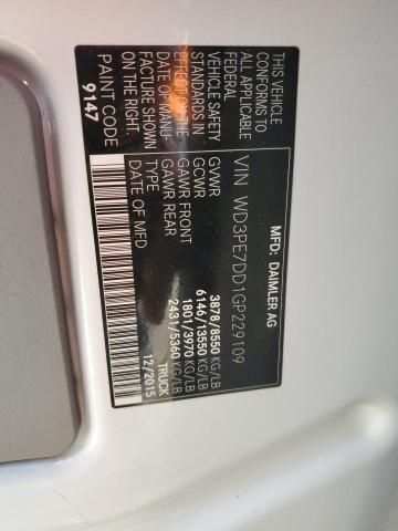 2016 Mercedes-Benz Sprinter 2500