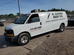 Salvage trucks for sale at Chalfont, PA auction: 2013 Chevrolet Express G2500