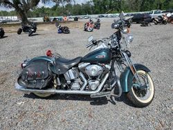 Salvage motorcycles for sale at Riverview, FL auction: 2000 Harley-Davidson Flsts