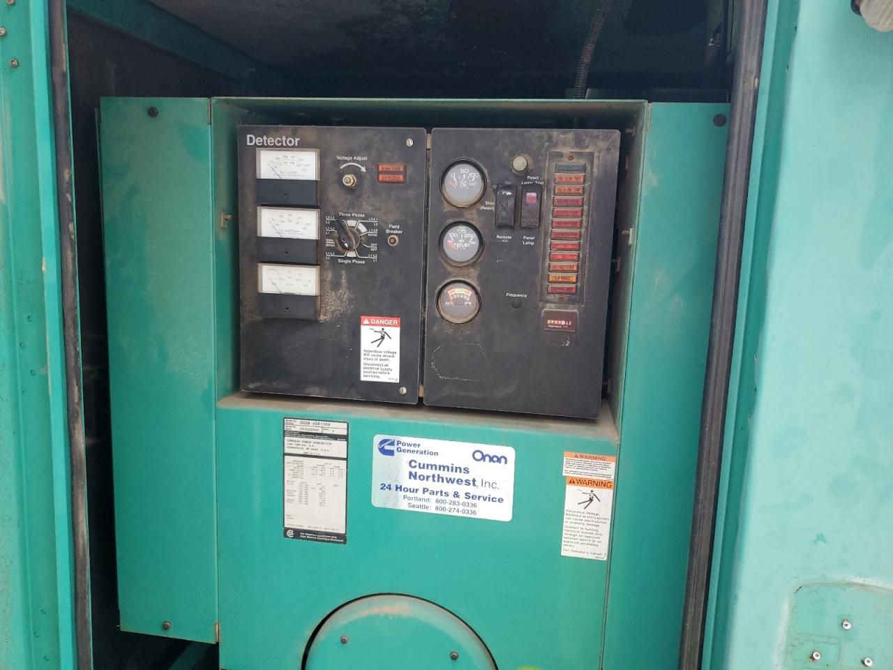 2001 Onan Generator