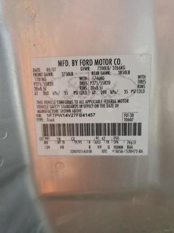 2007 Ford F150 Supercrew