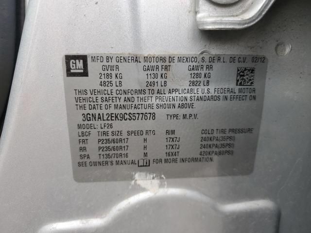 2012 Chevrolet Captiva Sport