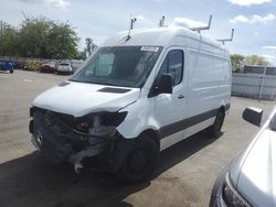 Salvage trucks for sale at Woodburn, OR auction: 2021 Mercedes-Benz Sprinter 2500