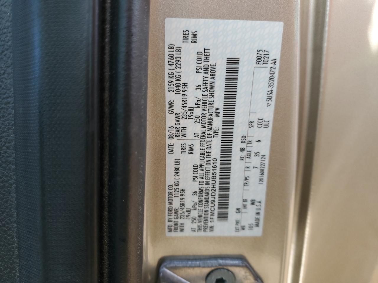 2017 Ford Escape Titanium