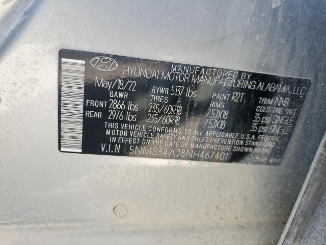 2022 Hyundai Santa FE SEL