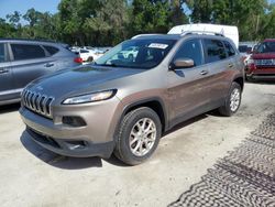 Salvage cars for sale from Copart Ocala, FL: 2017 Jeep Cherokee Latitude