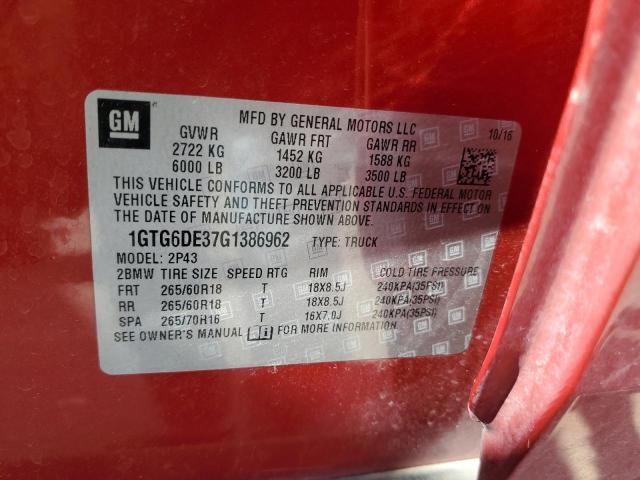 2016 GMC Canyon SLT