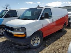 Salvage trucks for sale at Davison, MI auction: 2021 Chevrolet Express G2500
