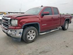 Salvage trucks for sale at Grand Prairie, TX auction: 2016 GMC Sierra K1500 SLE