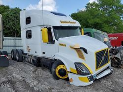 Salvage trucks for sale at Corpus Christi, TX auction: 2017 Volvo VNL Semi Truck