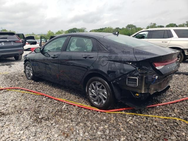 2024 Hyundai Elantra Blue